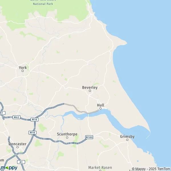 Map East Riding of Yorkshire map of East Riding of Yorkshire (HU17 0